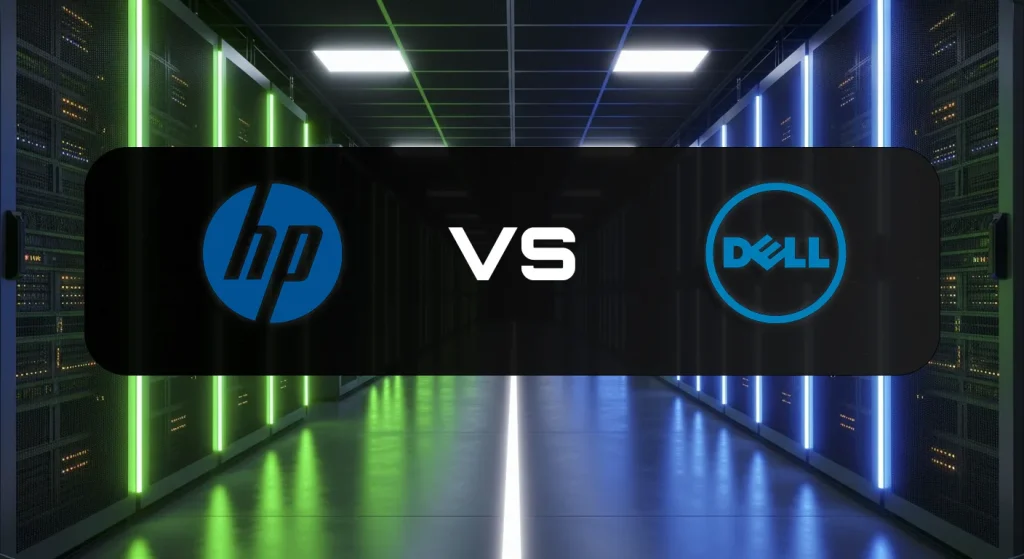مقایسه سرورهای HP و Dell: پادشاهان دیتاسنتر چه تفاوت‌هایی با هم دارند؟